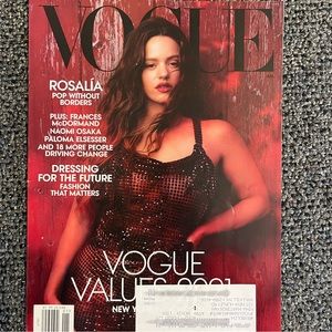 Vogue Magazine Rosalia Cover January 2021